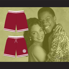 Load image into Gallery viewer, Hillman College Maroon Basketball Shorts with Eagle Patch