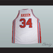 Load image into Gallery viewer, Akeem Olajawon 34 Houston White Basketball Jersey