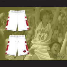 Load image into Gallery viewer, East High School Wildcats White Basketball Shorts with Patch