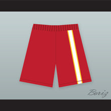 Load image into Gallery viewer, East High School Wildcats Red Basketball Shorts with Patch HSM3