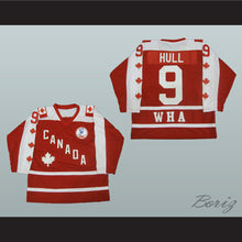 Load image into Gallery viewer, Bobby Hull 9 WHA Canada Hockey Jersey