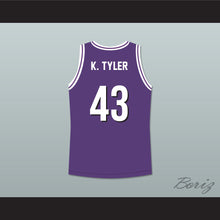 Load image into Gallery viewer, Marlon Wayans Kenny Tyler 43 Huskies Purple Basketball Jersey The 6th Man Tribute