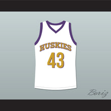 Load image into Gallery viewer, Marlon Wayans Kenny Tyler 43 Huskies White Basketball Jersey The 6th Man