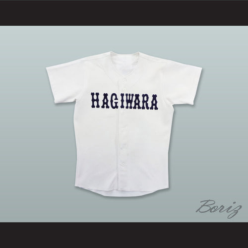 Hagiwara Japan White Baseball Jersey