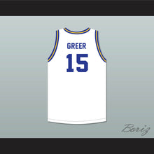 Load image into Gallery viewer, Hal Greer 15 Frederick Douglass Junior and Senior High School Tigers White Basketball Jersey 1