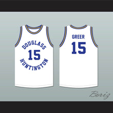 Load image into Gallery viewer, Hal Greer 15 Frederick Douglass Junior and Senior High School Tigers White Basketball Jersey 1
