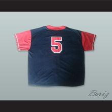 Load image into Gallery viewer, Hank Aaron 5 Indianapolis Clowns Negro League Black Baseball Jersey