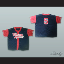 Load image into Gallery viewer, Hank Aaron 5 Indianapolis Clowns Negro League Black Baseball Jersey