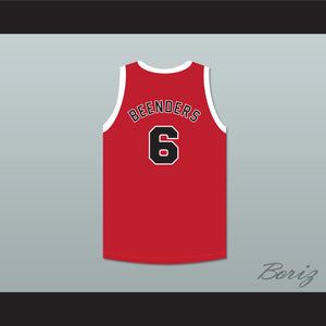 Hank Beenders 6 Providence Steamrollers Red Basketball Jersey 2
