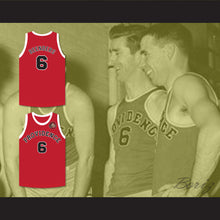 Load image into Gallery viewer, Hank Beenders 6 Providence Steamrollers Red Basketball Jersey with Patch