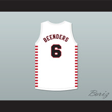 Load image into Gallery viewer, Hank Beenders 6 Providence Steamrollers White Basketball Jersey with Patch 1