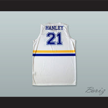 Load image into Gallery viewer, Hanley 21 Pamesa Valencia White Basketball Jersey