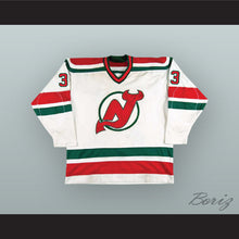Load image into Gallery viewer, Hannu Kamppuri 33 New Jersey White Hockey Jersey
