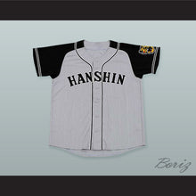 Load image into Gallery viewer, Hanshin Tigers Gray Baseball Jersey with Patch