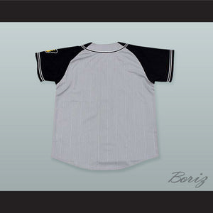 Hanshin Tigers Gray Baseball Jersey with Patch