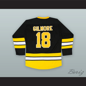 Happy Gilmore 18 Boston Alternate Black Hockey Jersey