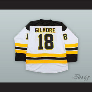 Happy Gilmore 18 Boston Alternate White Hockey Jersey