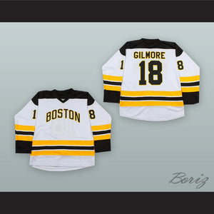 Happy Gilmore 18 Boston Alternate White Hockey Jersey