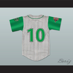 Jamal 10 Kekambas Baseball Jersey with ARCHA and Duffy's Patches
