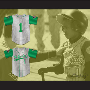 Jarius 'G-Baby' Evans 1 Kekambas Baseball Jersey with ARCHA and Duffy's Patches