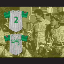 Load image into Gallery viewer, Player 2 Kekambas Pinstriped Baseball Jersey with ARCHA and Duffy&#39;s Patches
