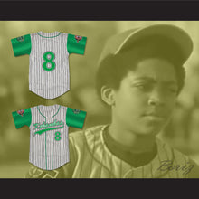 Load image into Gallery viewer, Kofi Evans 8 Kekambas Baseball Jersey with ARCHA and Duffy&#39;s Patches
