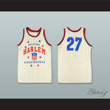 Load image into Gallery viewer, Harlem Globetrotters 27 White Basketball Jersey