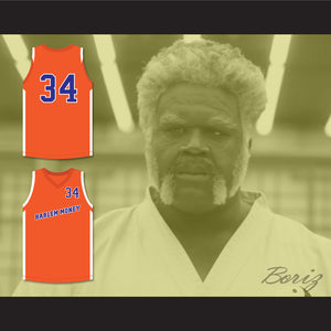 Shaquille O'Neal Big Fella 34 Harlem Money Basketball Jersey Uncle Drew