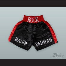 Load image into Gallery viewer, Hasim &#39;The Rock&#39; Rahman Black and Red Boxing Shorts