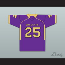 Load image into Gallery viewer, Hassan Haskins 25 Eureka High School Wildcats Purple Football Jersey 2