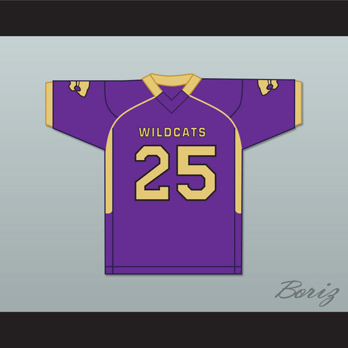 Hassan Haskins 25 Eureka High School Wildcats Purple Football Jersey 2