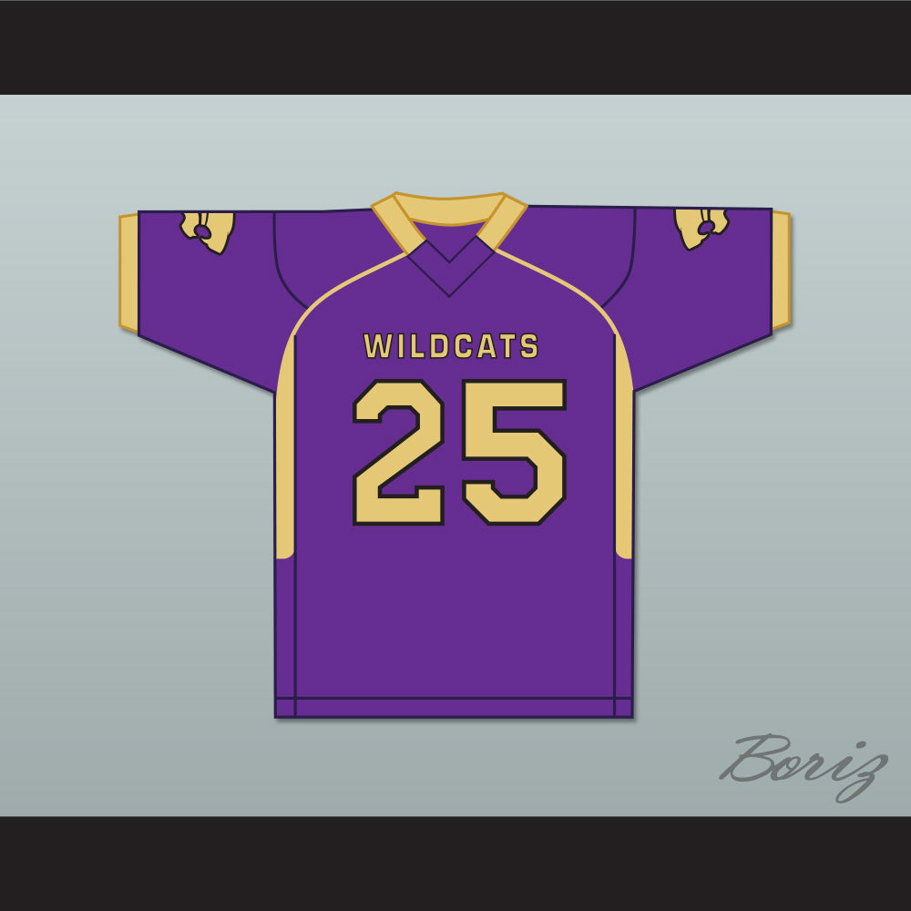 Hassan Haskins 25 Eureka High School Wildcats Purple Football Jersey 1