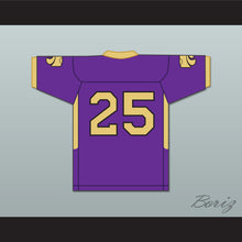 Load image into Gallery viewer, Hassan Haskins 25 Eureka High School Wildcats Purple Football Jersey 1