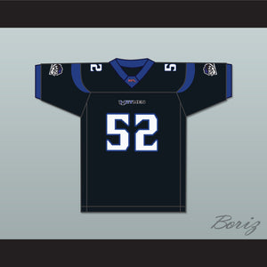 Haven 'Big Boy' Fields 52 New York-New Jersey Hitmen Home Football Jersey