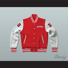 Load image into Gallery viewer, Heaver 20 Hamilton Mustangs Varsity Letterman Jacket-Style Sweatshirt