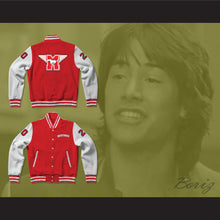 Load image into Gallery viewer, Heaver 20 Hamilton Mustangs Varsity Letterman Jacket-Style Sweatshirt