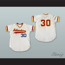 Load image into Gallery viewer, Hediberto Vargas 30 Hawaii Islanders White Baseball Jersey