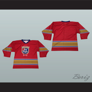 Heileman's Old Style Beer Red Hockey Jersey