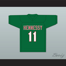 Load image into Gallery viewer, Prodigy H.N.I.C. 11 Hennessy Green Football Jersey