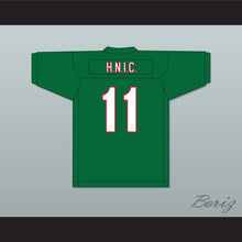 Load image into Gallery viewer, Prodigy H.N.I.C. 11 Hennessy Green Football Jersey