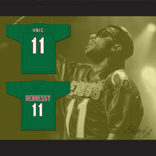 Load image into Gallery viewer, Prodigy H.N.I.C. 11 Hennessy Green Football Jersey