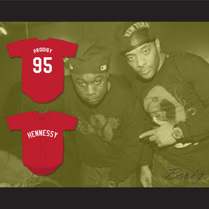 Prodigy 95 Hennessy Red Baseball Jersey