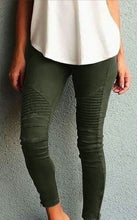 Load image into Gallery viewer, High Elastic Waist Casual Pants Women Skinny Pencil Pant Pleated Trousers Woman Clothes Female Joggers Leggings Plus size XS-5XL