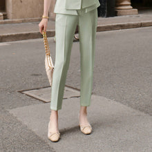 Load image into Gallery viewer, High Quality Casual Women's Suit Pants Two Piece Set 2020 new summer elegant ladies white blazer jacket business attire