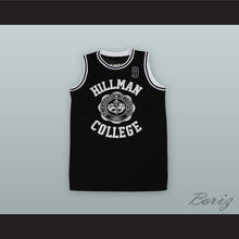 Load image into Gallery viewer, Dwayne Wayne 9 Hillman College Black Basketball Jersey