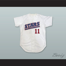 Load image into Gallery viewer, Hilo Stars 11 Hawaii White Baseball Jersey