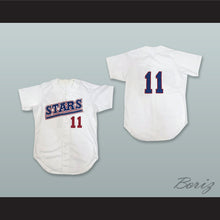 Load image into Gallery viewer, Hilo Stars 11 Hawaii White Baseball Jersey