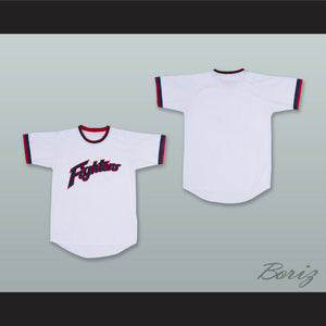 Hokkaido Nippon-Ham Fighters White Pullover Baseball Jersey