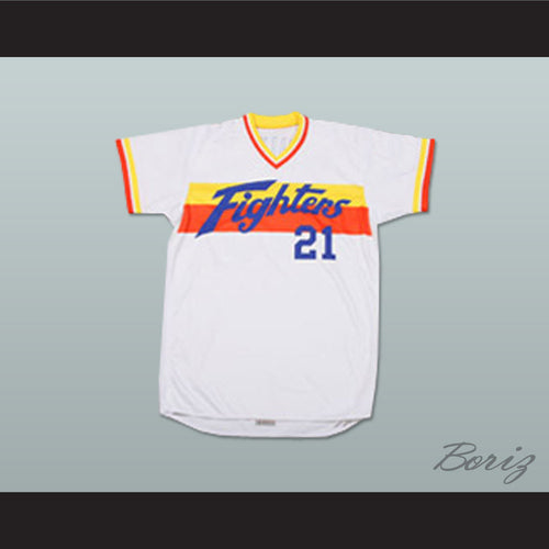 Yukihiro Nishizaki 21 Hokkaido Nippon-Ham Fighters Baseball Jersey