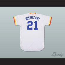 Load image into Gallery viewer, Yukihiro Nishizaki 21 Hokkaido Nippon-Ham Fighters Baseball Jersey